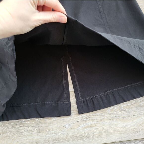 Harve Benard black business skirt stretchy midi size 8 - Picture 2 of 9